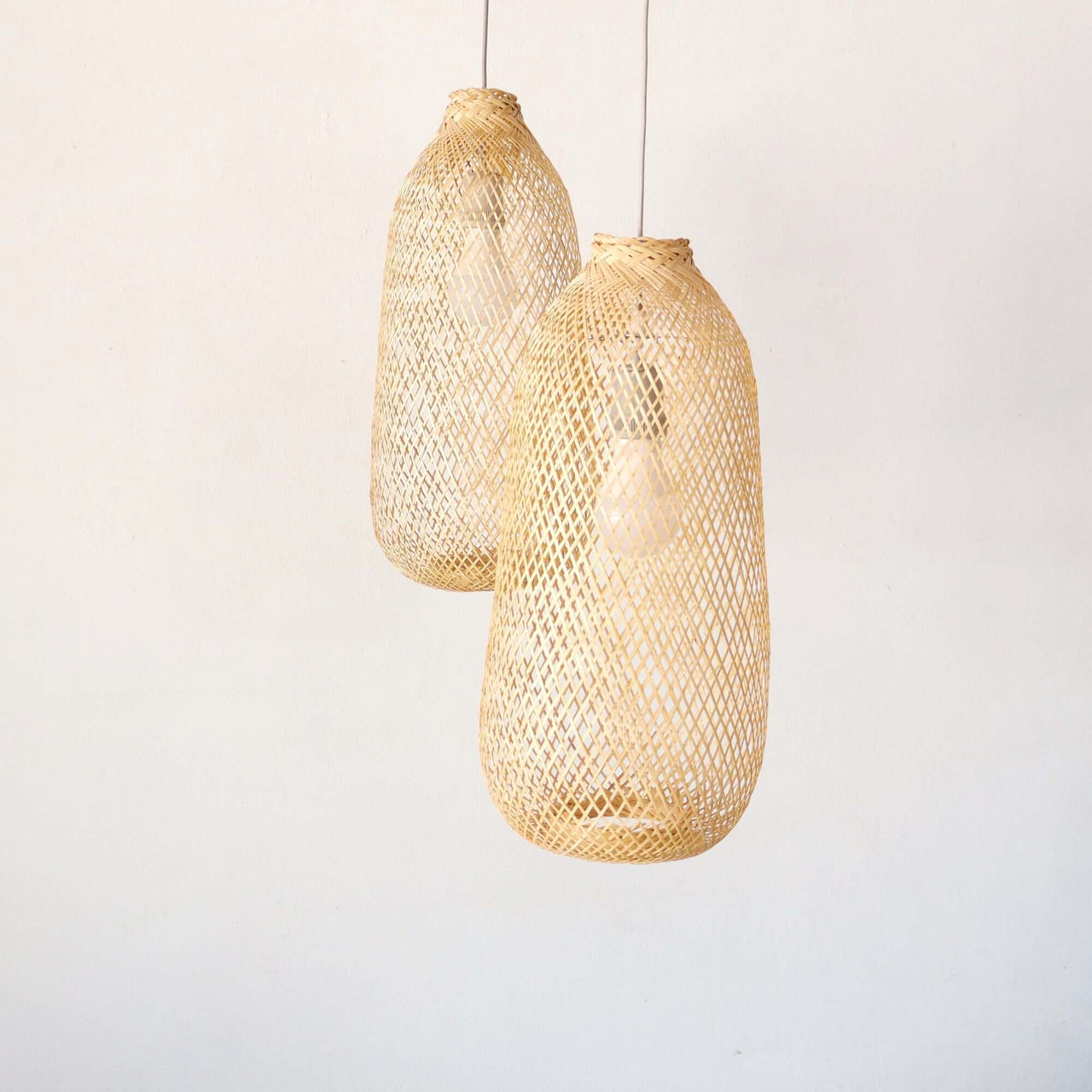 Bamboo Pendant Light Shade