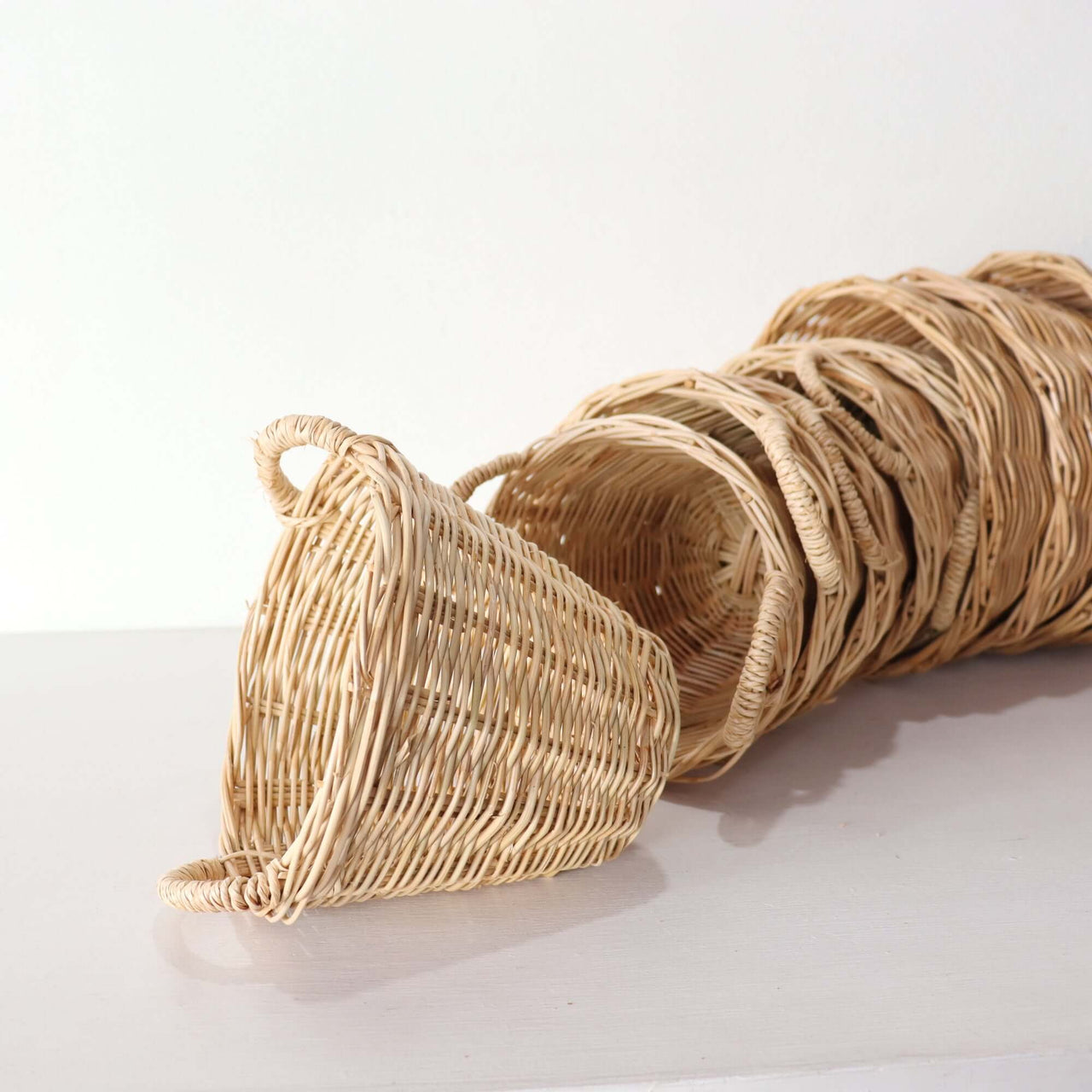Small Thai Rattan Basket - Storage & Organization