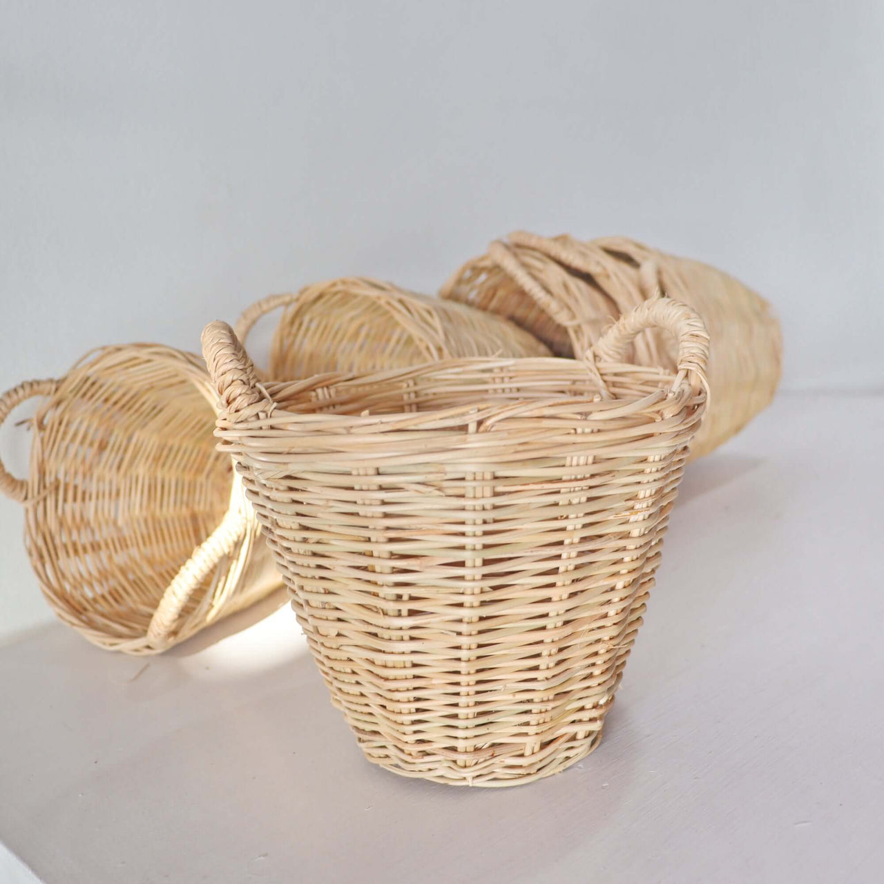 Small Thai Rattan Basket - Storage & Organization