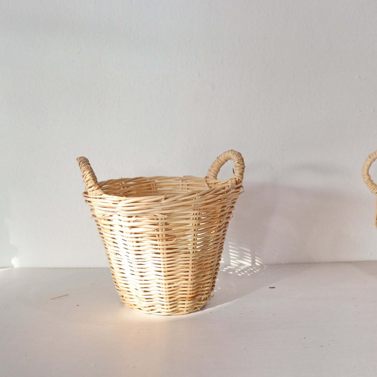 Small Thai Rattan Basket - Storage & Organization