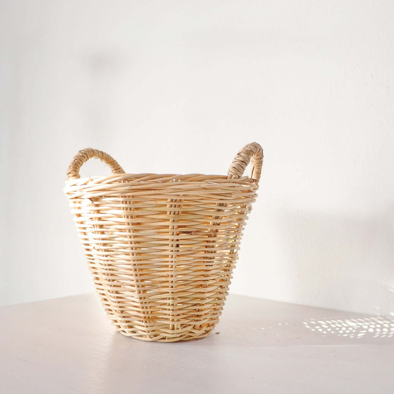 Small Thai Rattan Basket - Storage & Organization