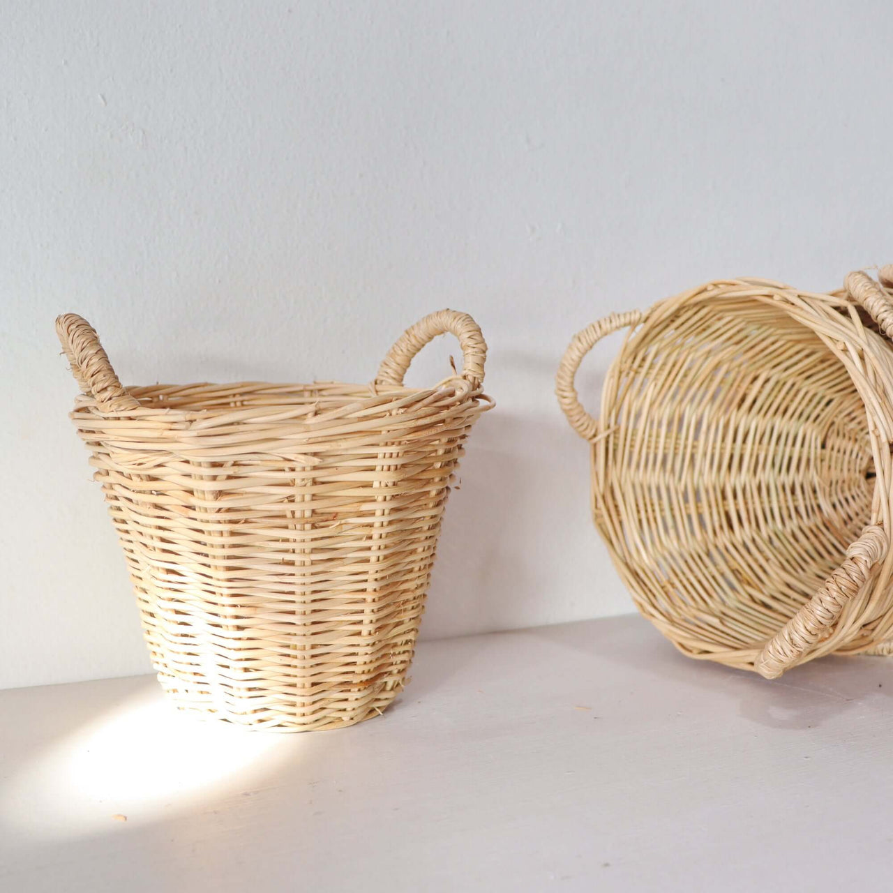 Small Thai Rattan Basket - Storage & Organization