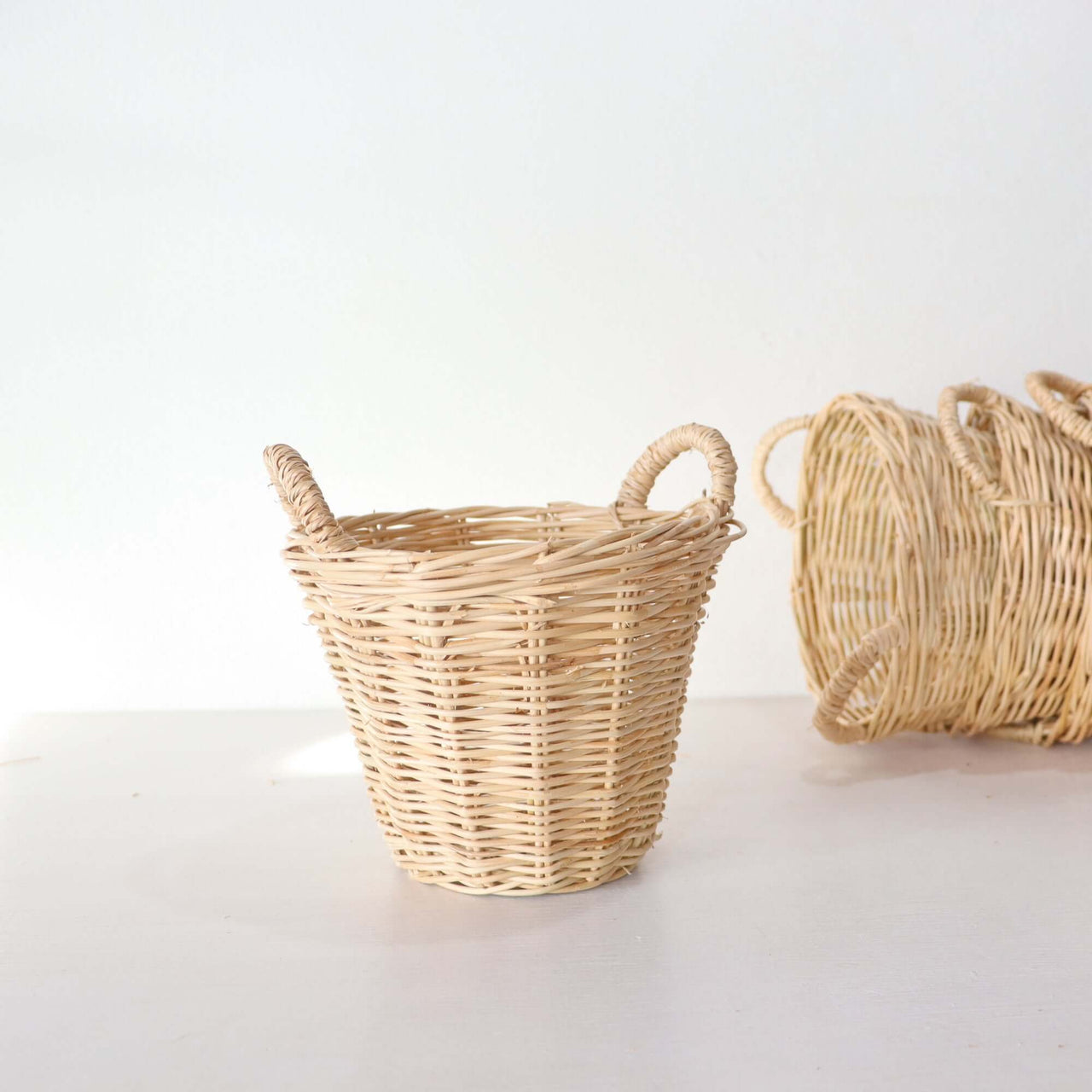 Small Thai Rattan Basket - Storage & Organization