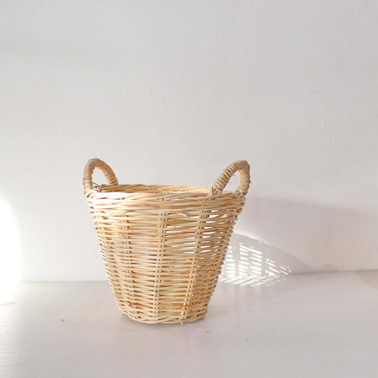 Small Thai Rattan Basket - Storage & Organization