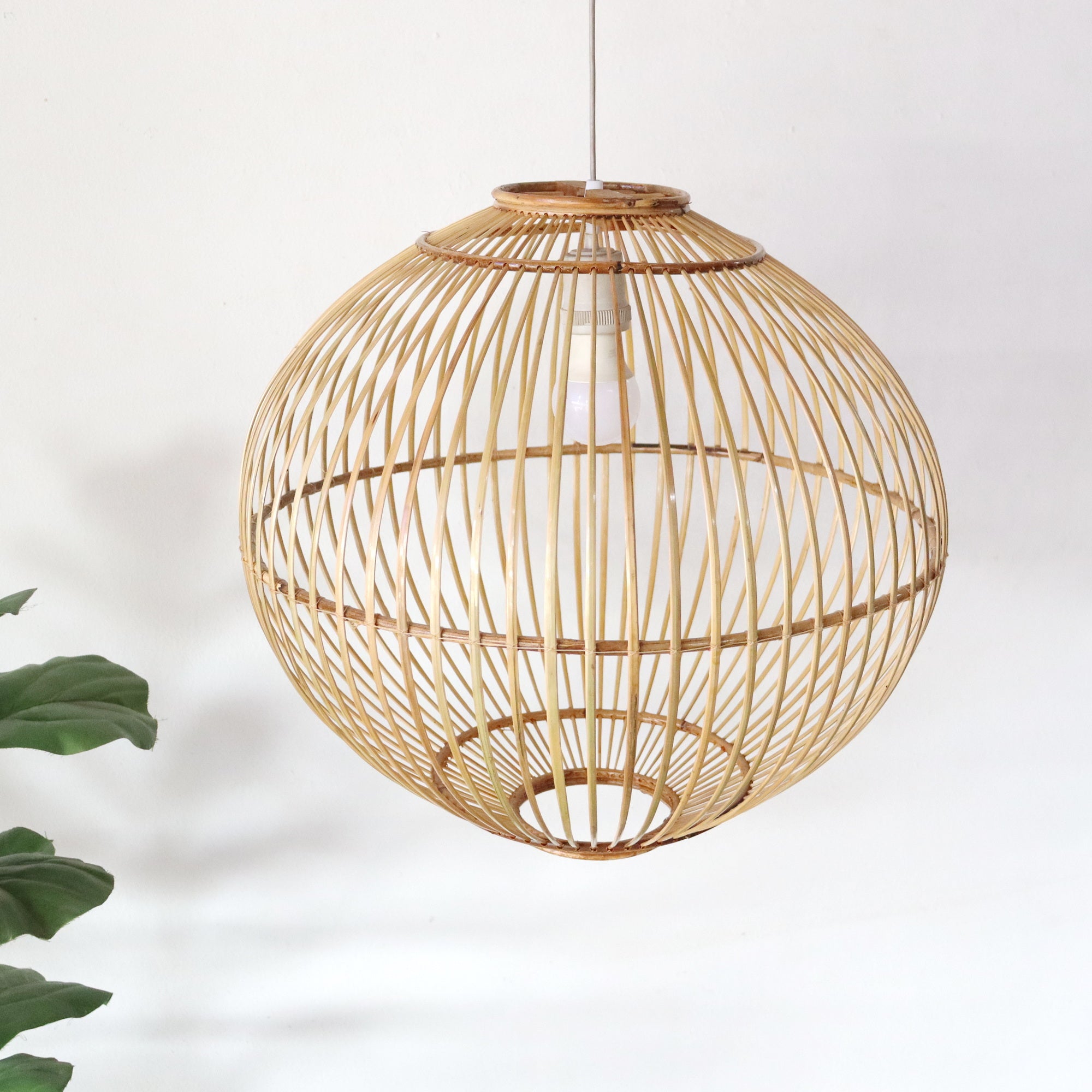 WARRADA - Round Bamboo Pendant Light