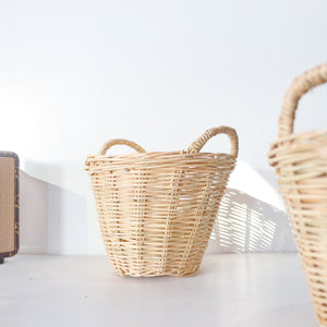Small Thai Rattan Basket - Storage & Organization