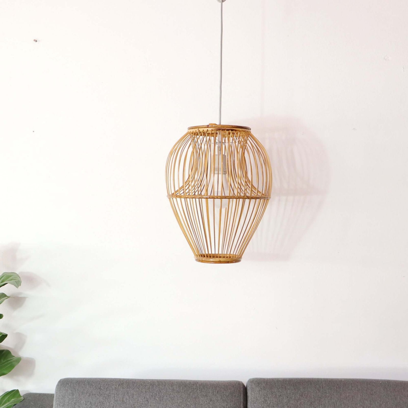 BAMBOO & RATTAN PENDANT LIGHT - CHA LA