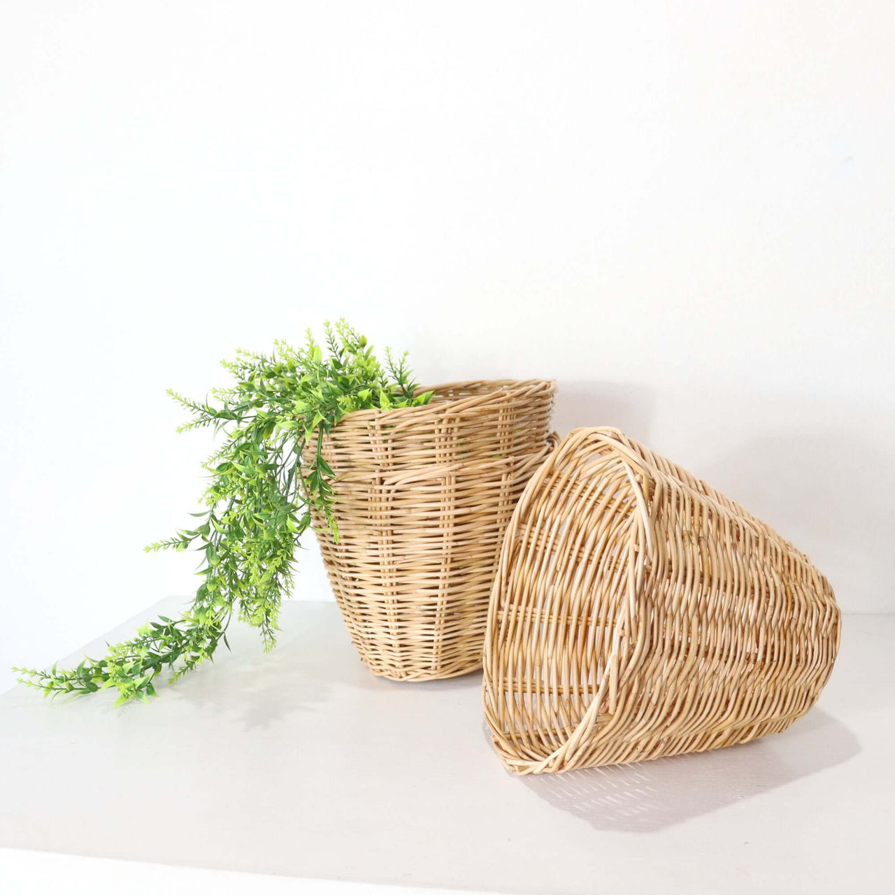 Small Thai Rattan Basket - Storage & Organization