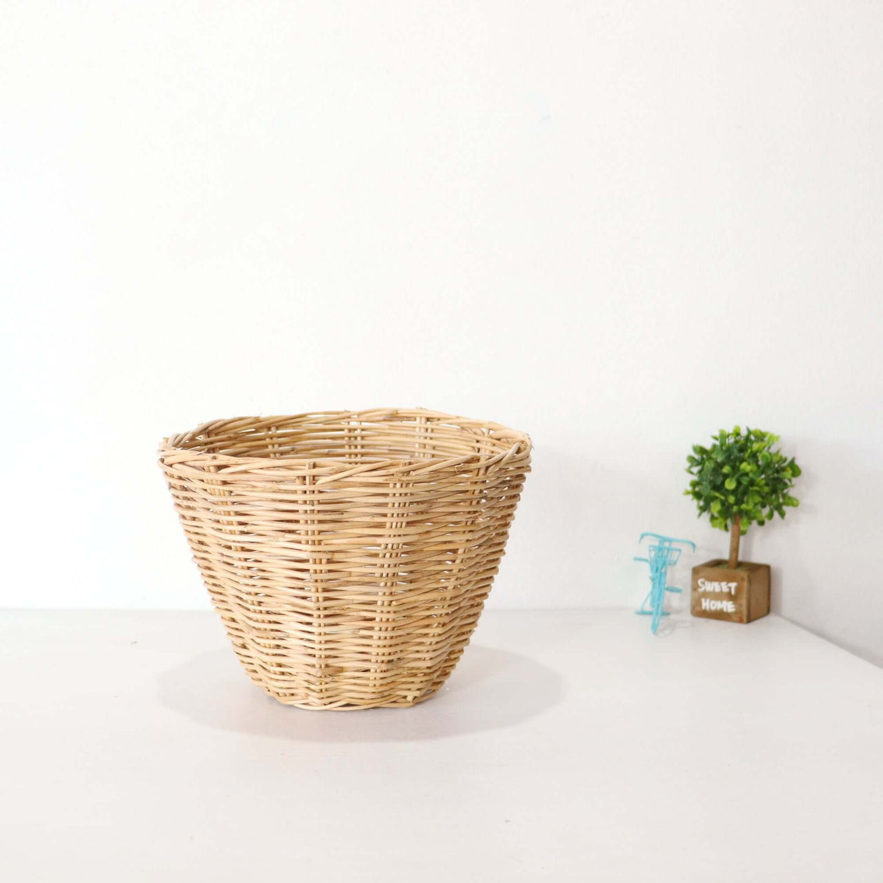 Small Thai Rattan Basket - Storage & Organization