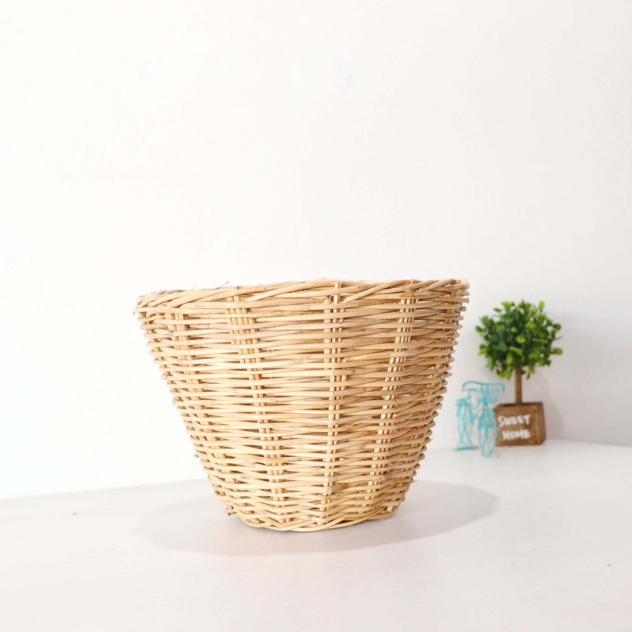 Small Thai Rattan Basket - Storage & Organization