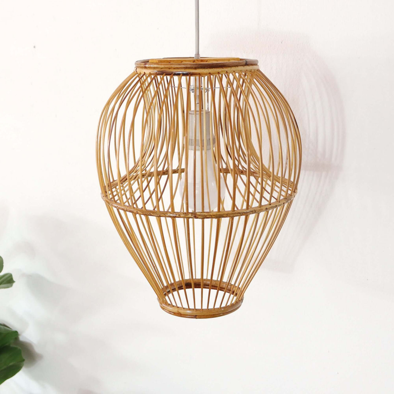BAMBOO & RATTAN PENDANT LIGHT - CHA LA