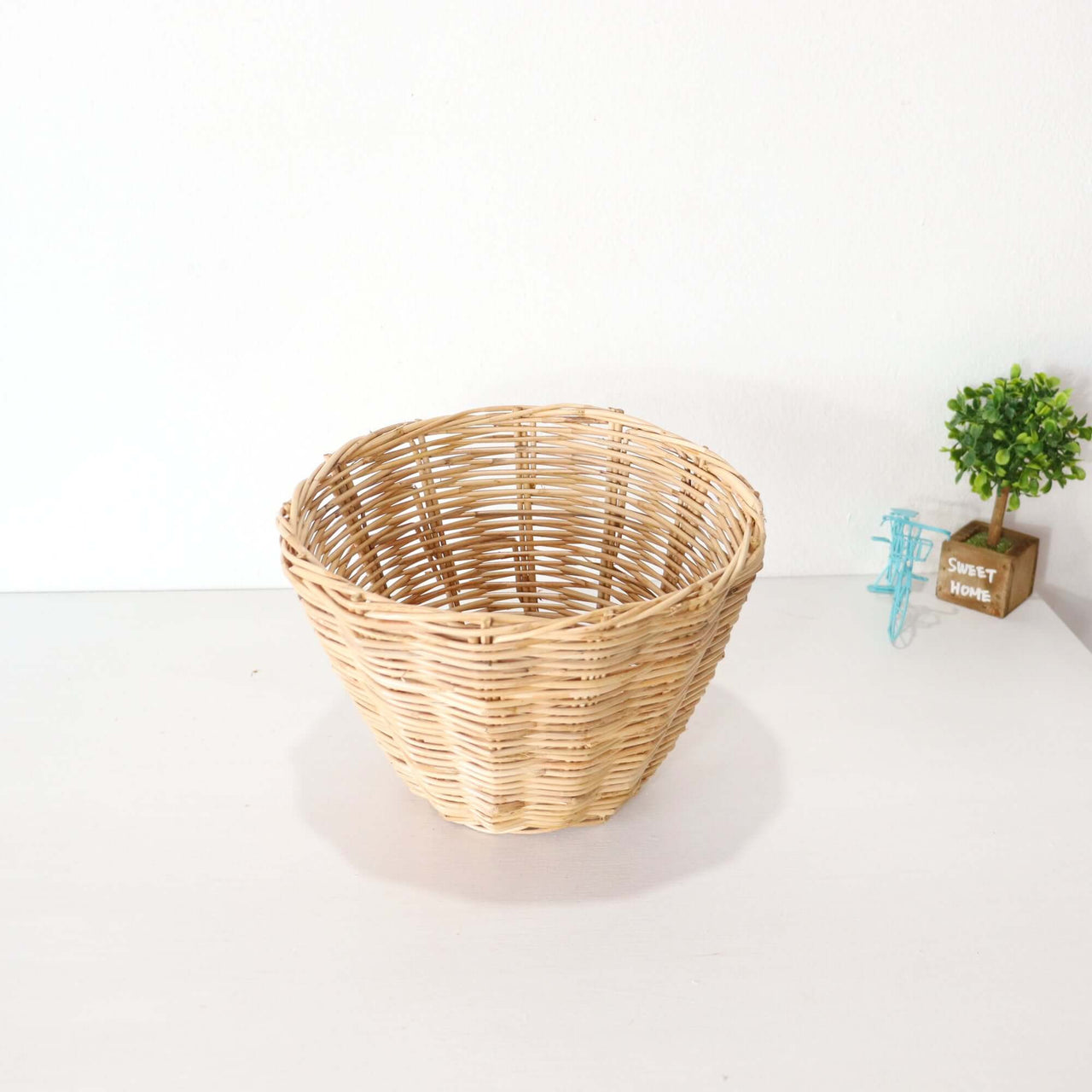 Small Thai Rattan Basket - Storage & Organization