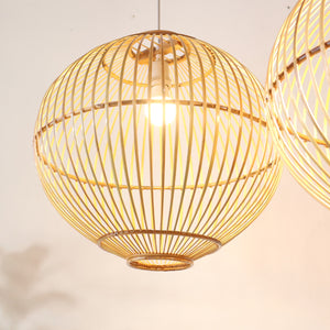 WARRADA - Round Bamboo Pendant Light