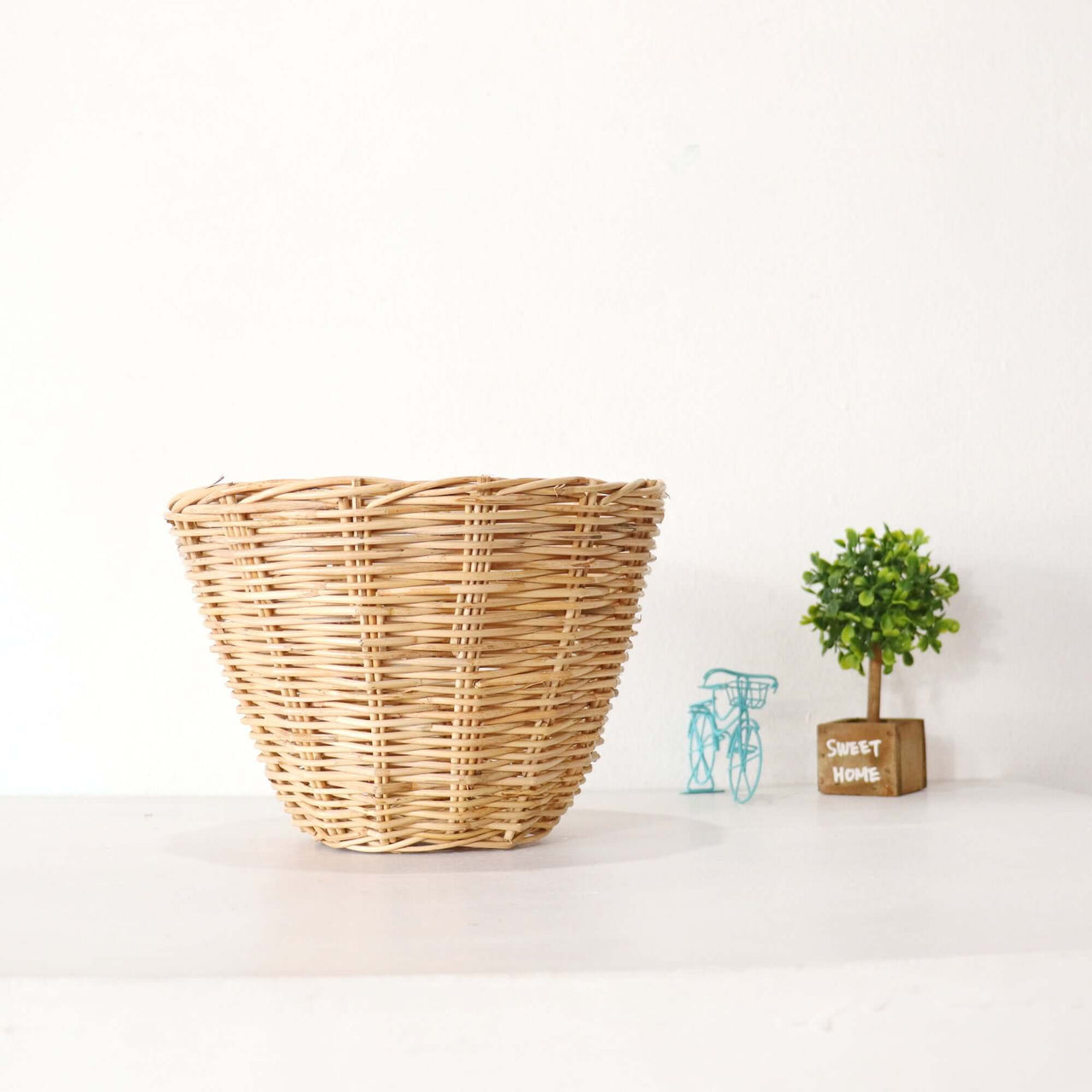 Small Thai Rattan Basket - Storage & Organization