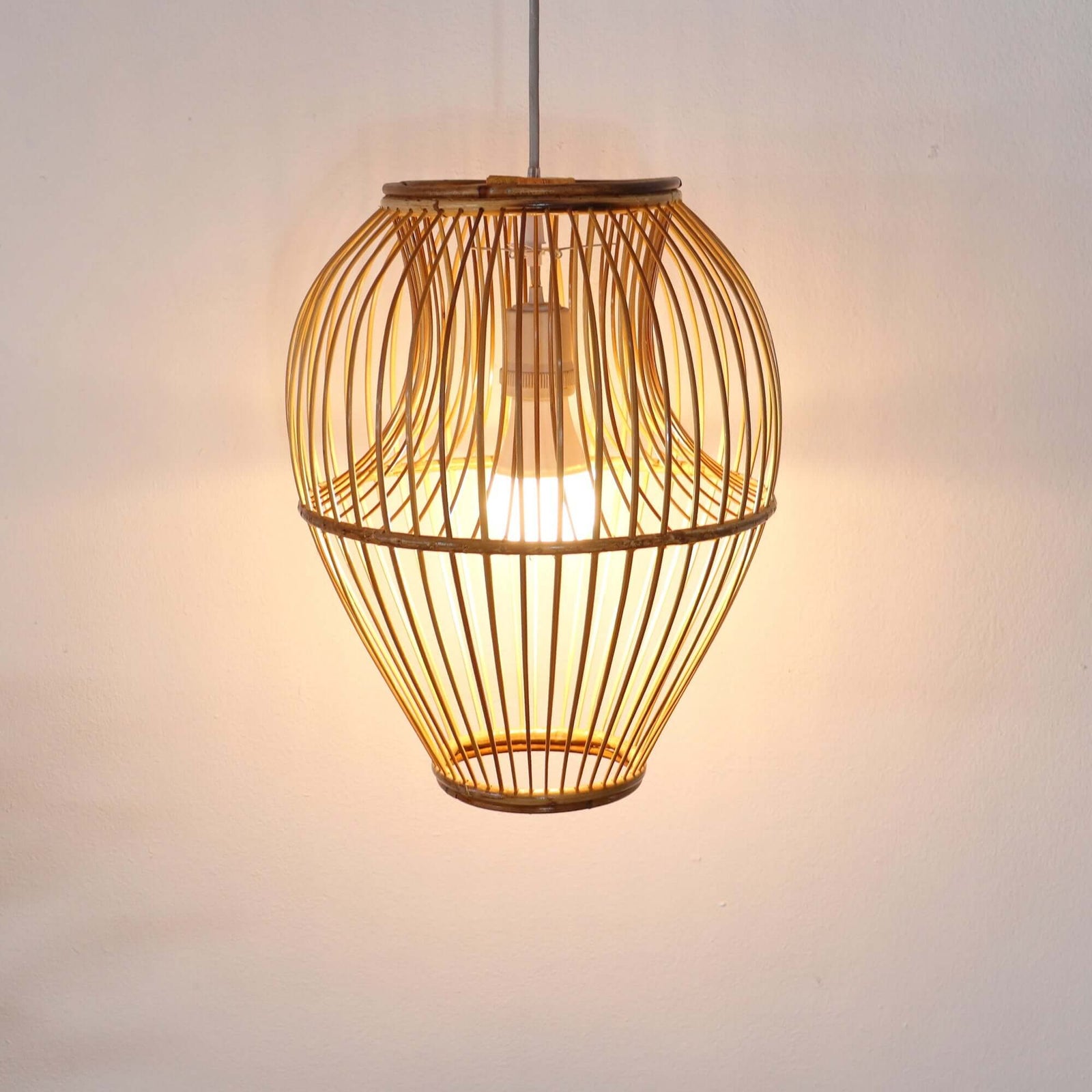 BAMBOO & RATTAN PENDANT LIGHT - CHA LA