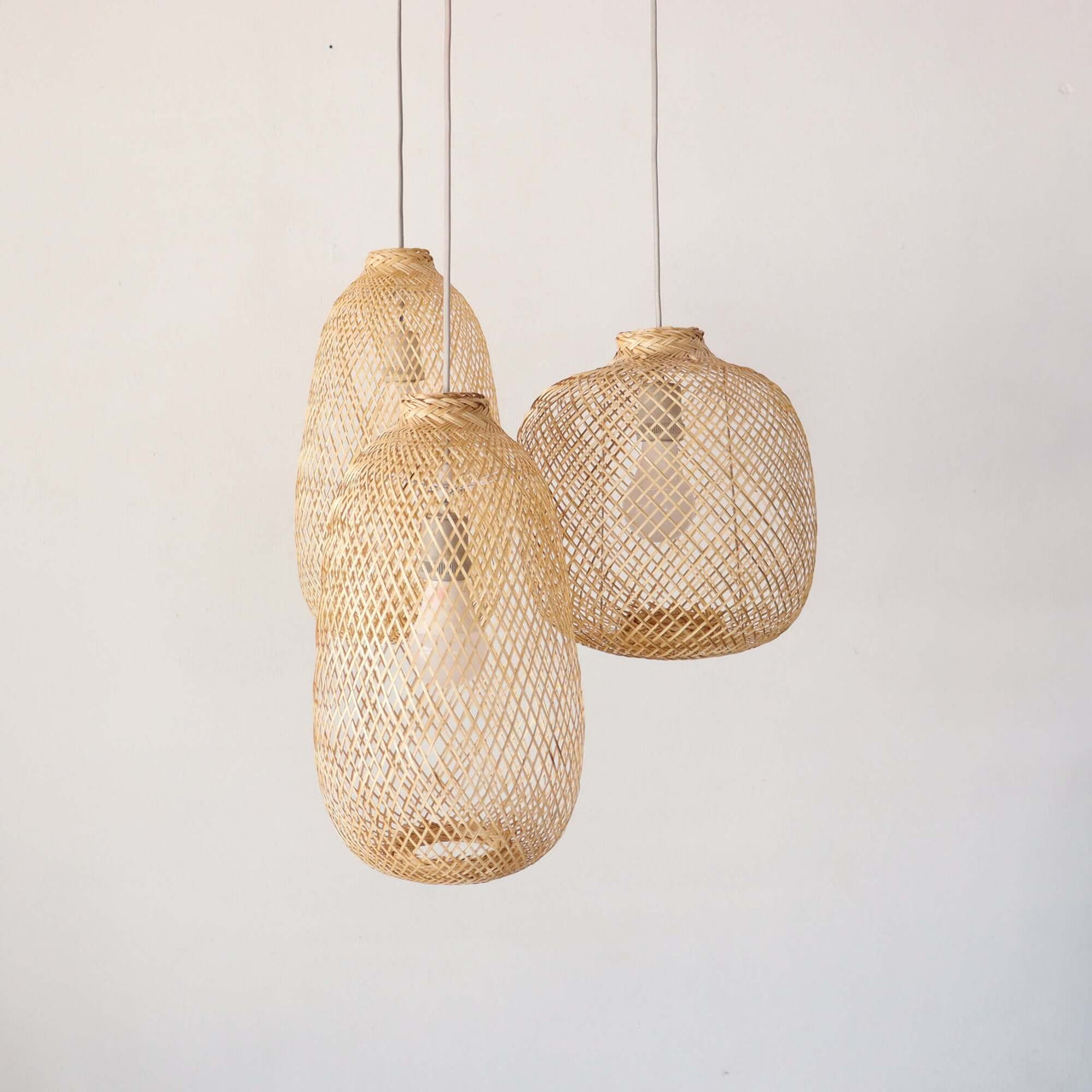 Bamboo Pendant Light Shade