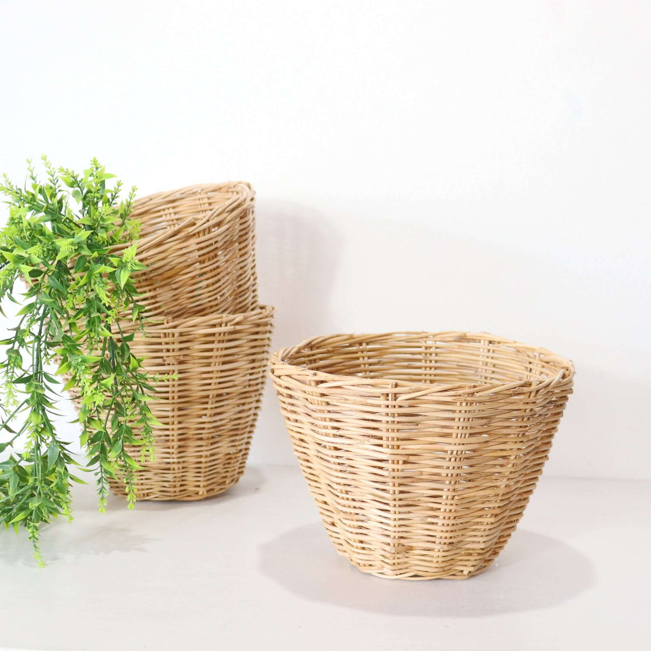 Small Thai Rattan Basket - Storage & Organization