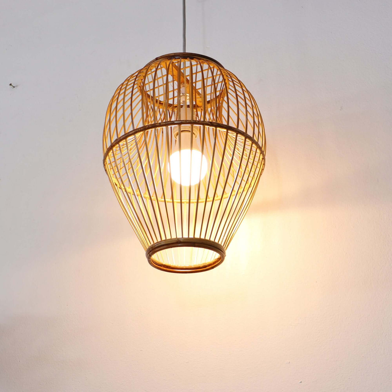 BAMBOO & RATTAN PENDANT LIGHT - CHA LA