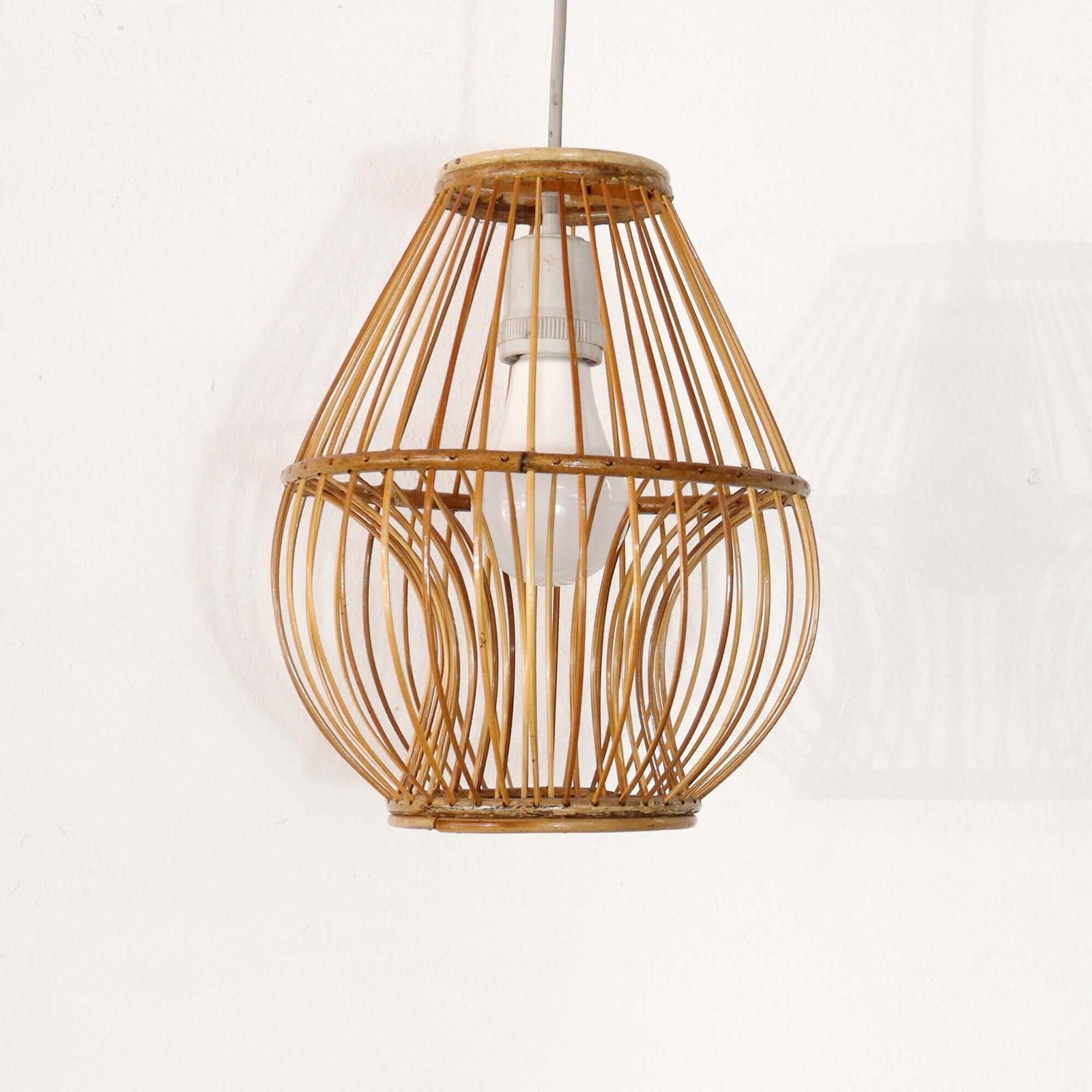 Bamboo & Rattan Pendant Light - CHA NAI