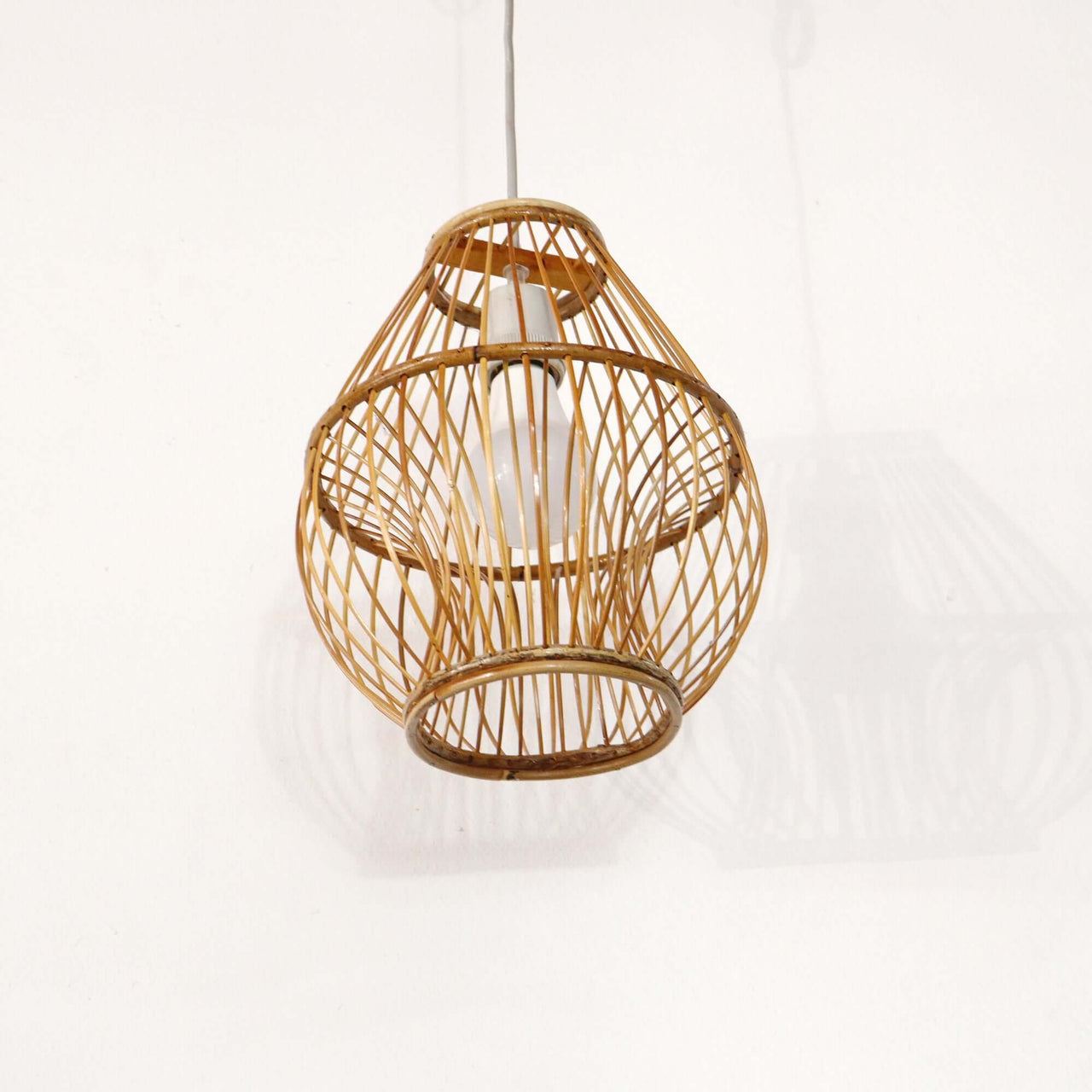 Bamboo & Rattan Pendant Light - CHA NAI