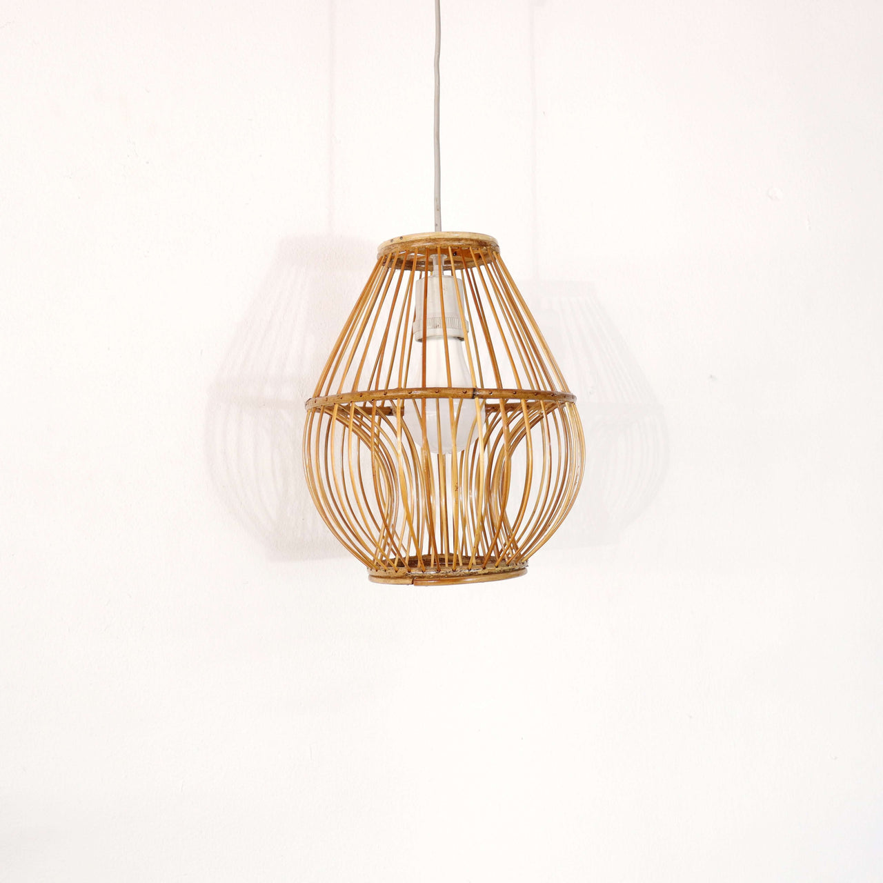 Bamboo & Rattan Pendant Light - CHA NAI