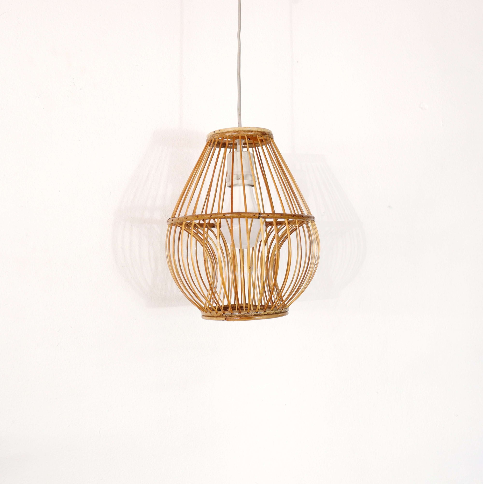 Bamboo & Rattan Pendant Light - CHA NAI