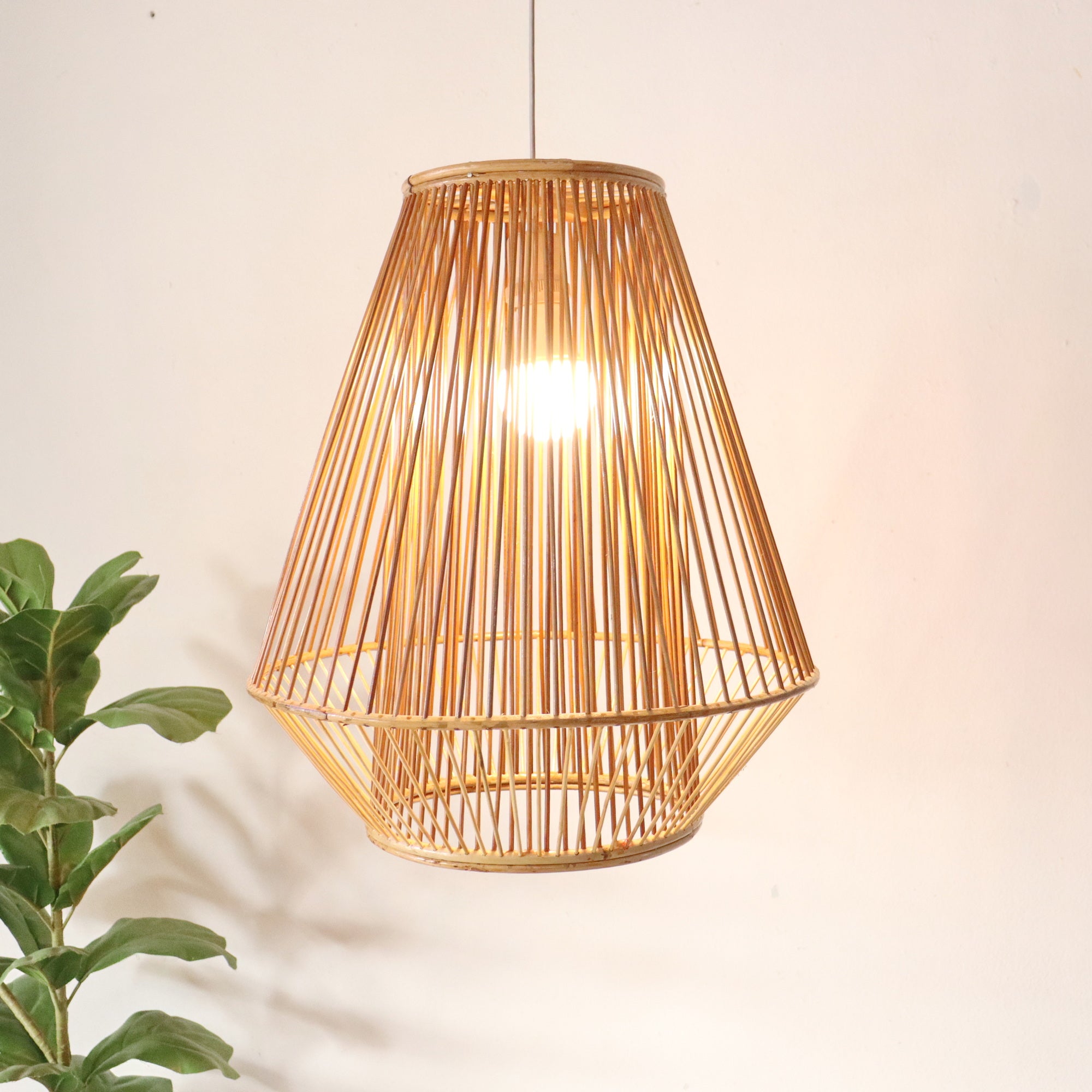 LALARIN - Bamboo Pendant Light Shade