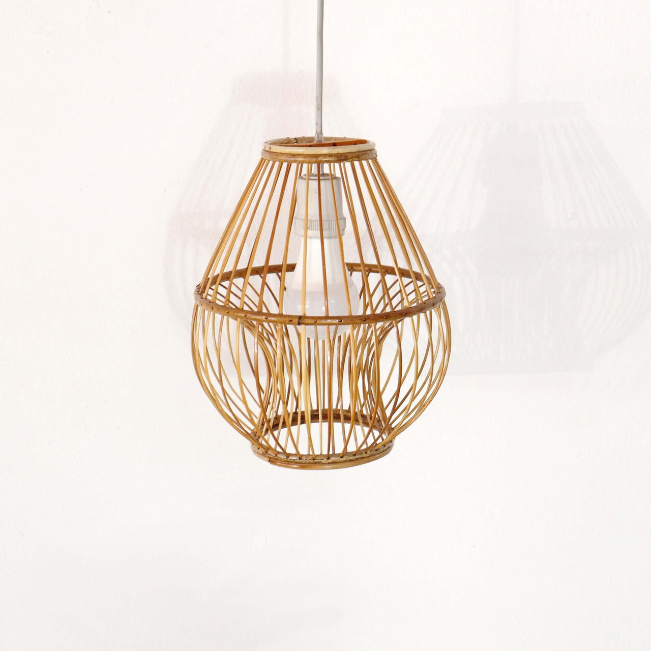 Bamboo & Rattan Pendant Light - CHA NAI