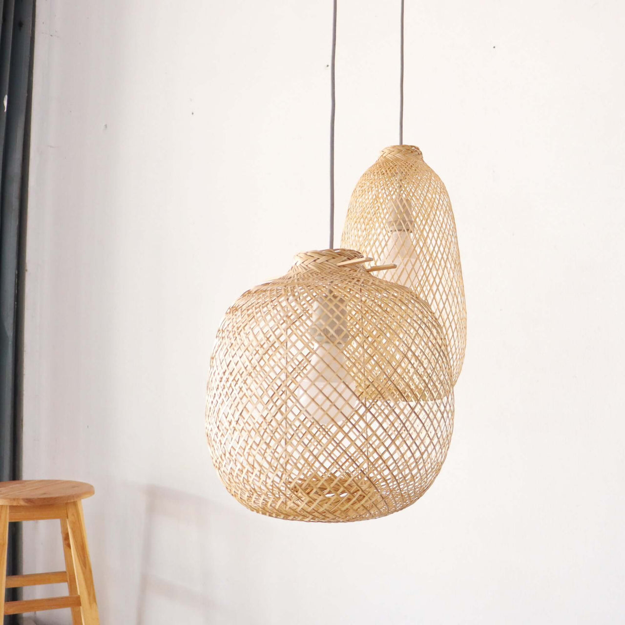 Bamboo Pendant Light Shade