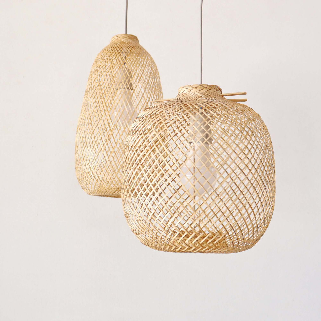 Bamboo Pendant Light Shade
