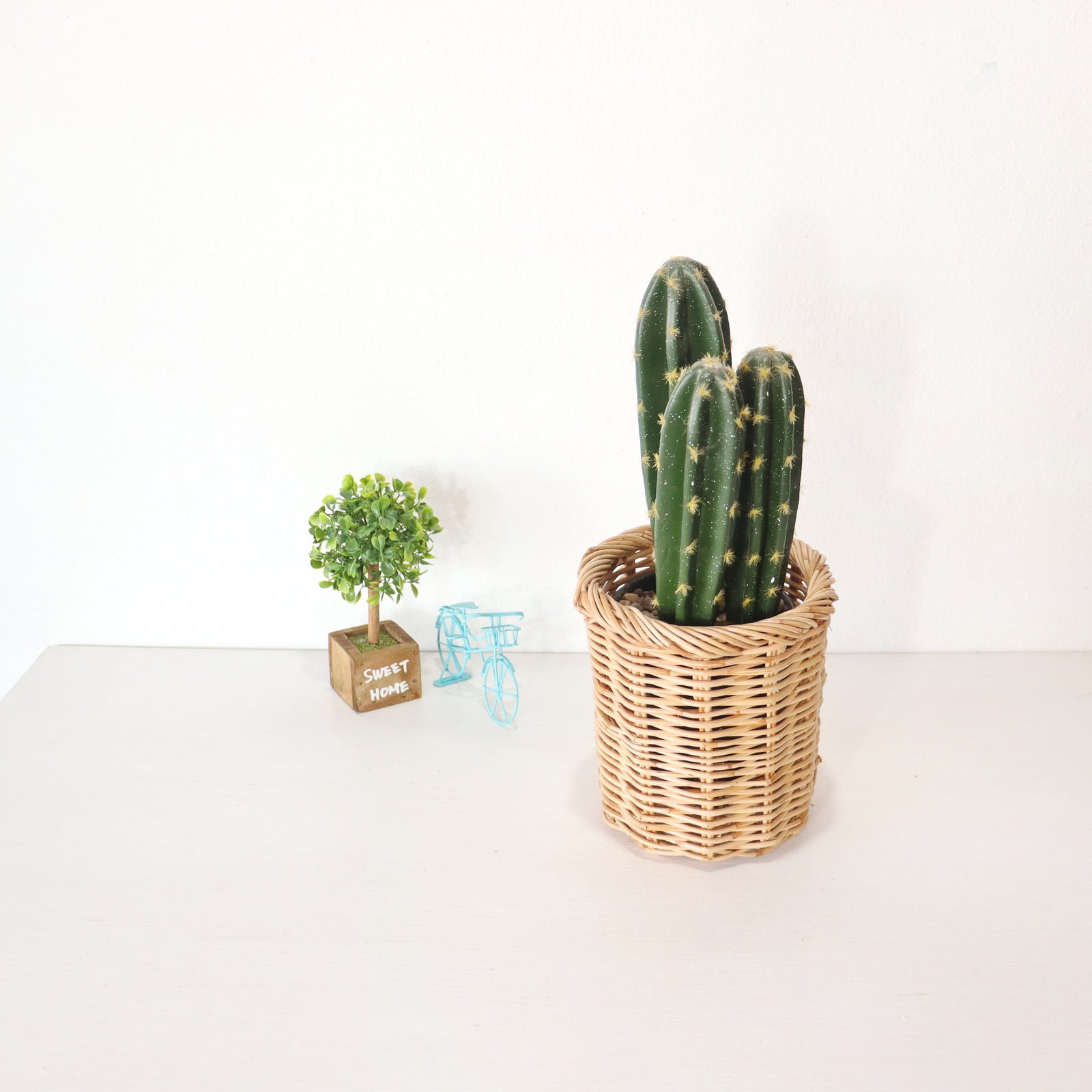 Rattan Storage Basket - 6 inches
