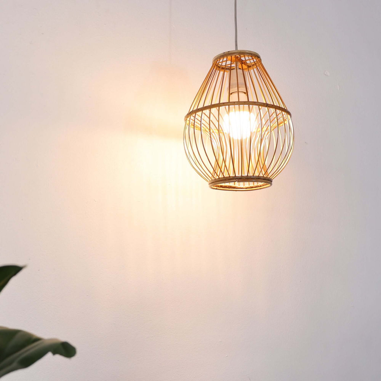 Bamboo & Rattan Pendant Light - CHA NAI