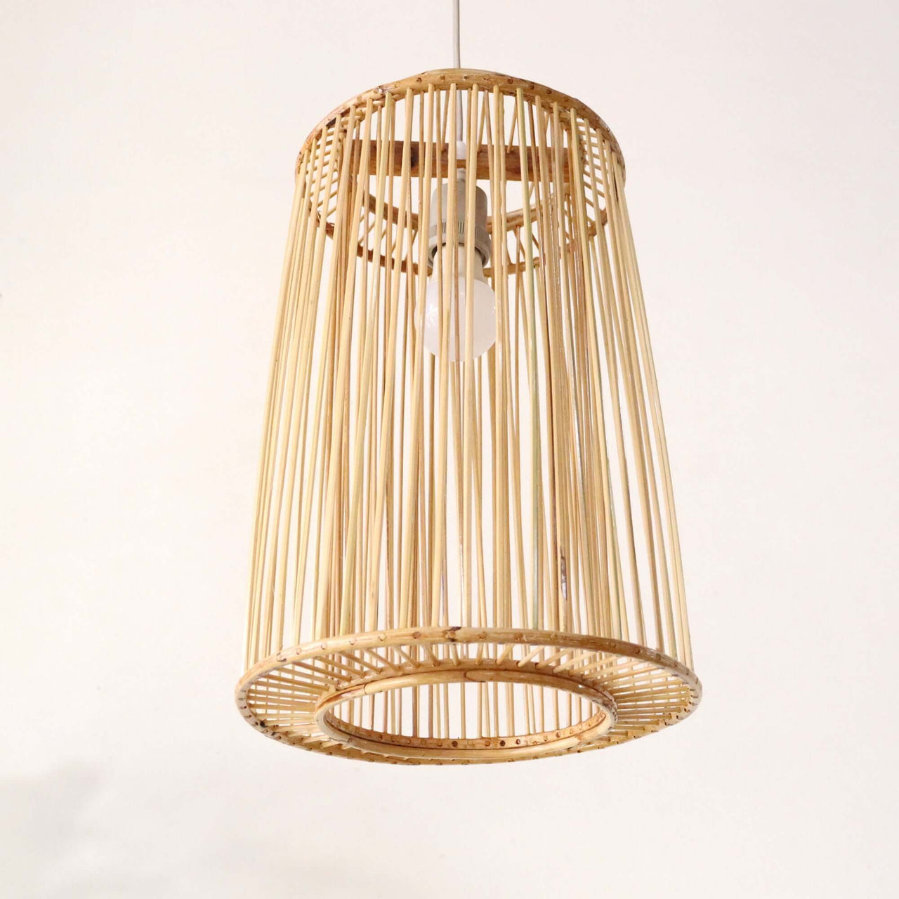 SANGSAN — boho rattan pendant light shade for living-room lighting