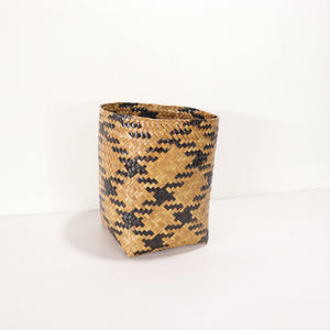PUN DA - Rieten mand (set van 2)