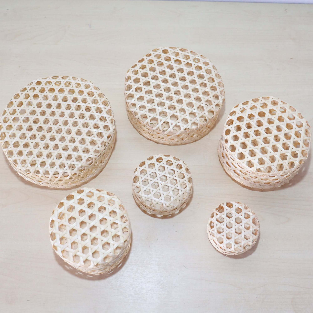Packing Bamboo Basket for Special Events set of 12 pcs.  - Thoughtfully Curated Natural Gifting