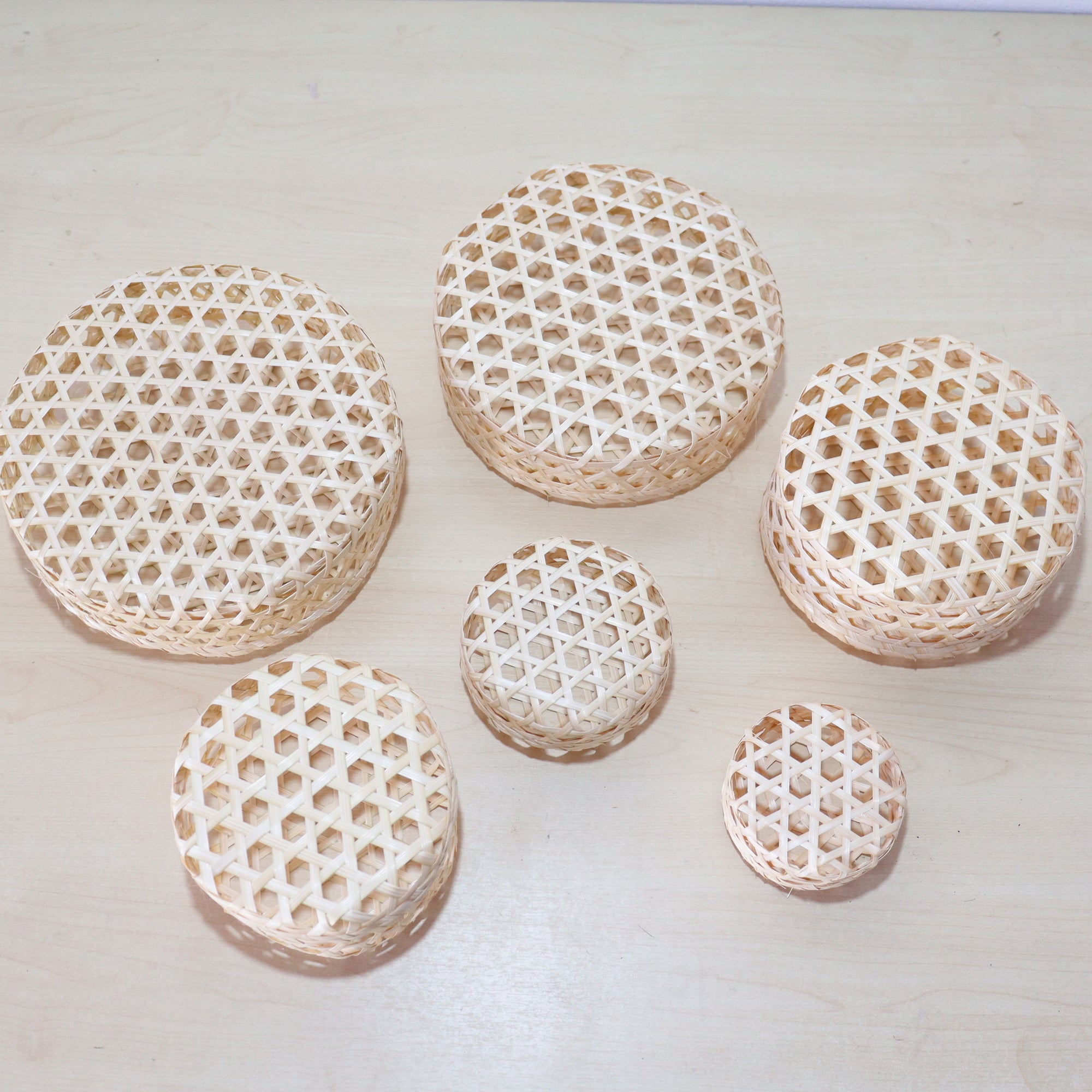 Packing Bamboo Basket for Special Events set of 12 pcs.  - Thoughtfully Curated Natural Gifting