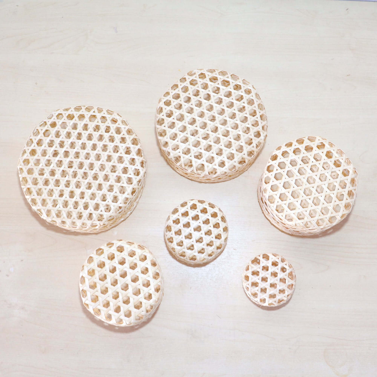Packing Bamboo Basket for Special Events set of 12 pcs.  - Thoughtfully Curated Natural Gifting