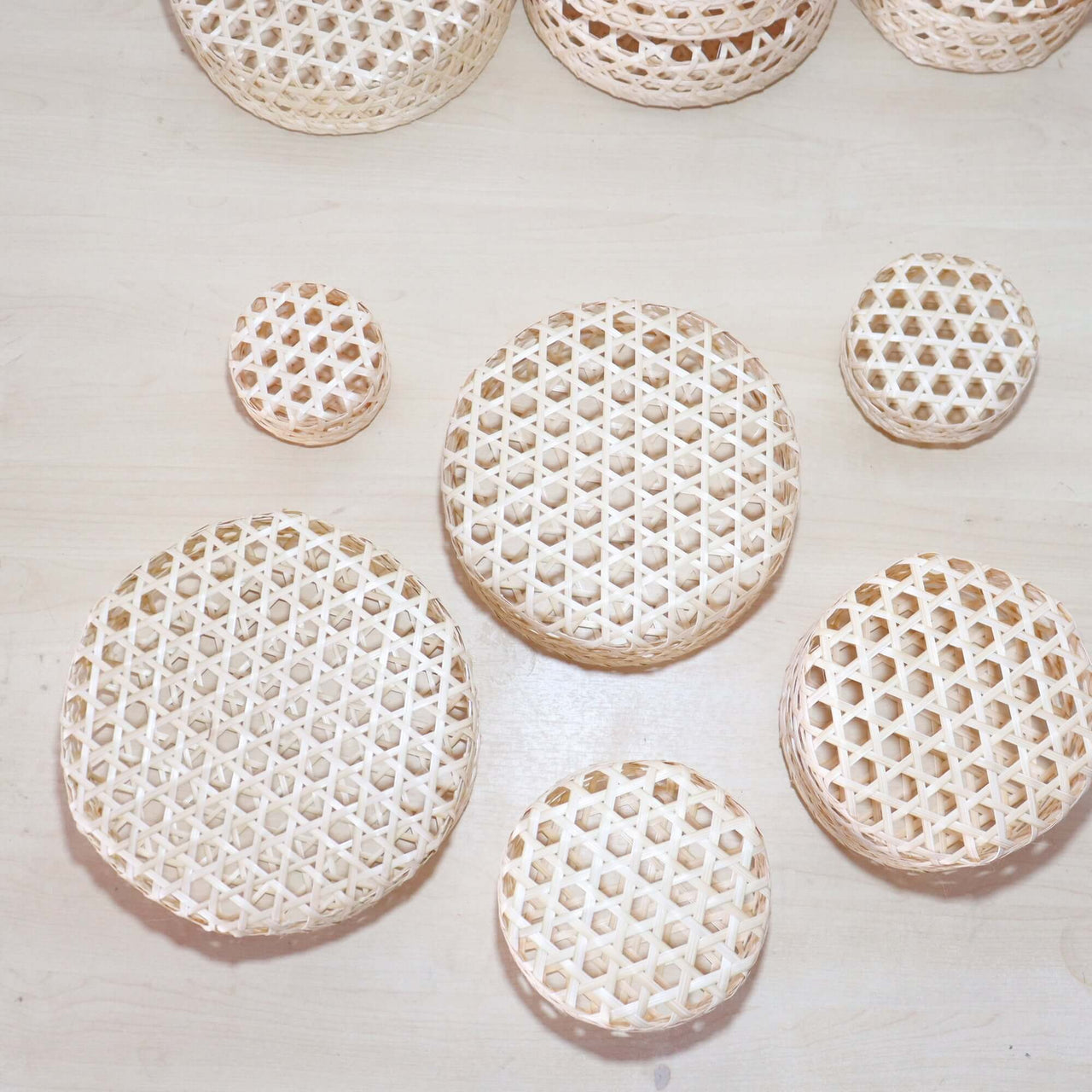Packing Bamboo Basket for Special Events set of 12 pcs.  - Thoughtfully Curated Natural Gifting