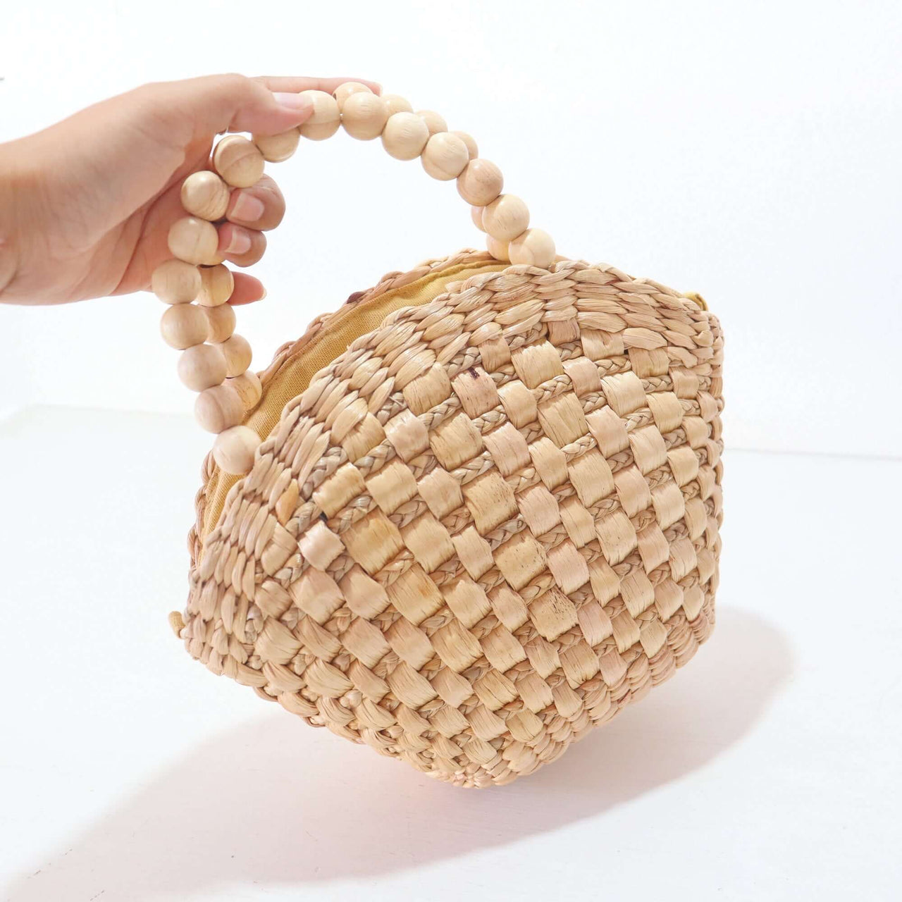 NAVALEE — sustainable straw handbag made from natural fibres