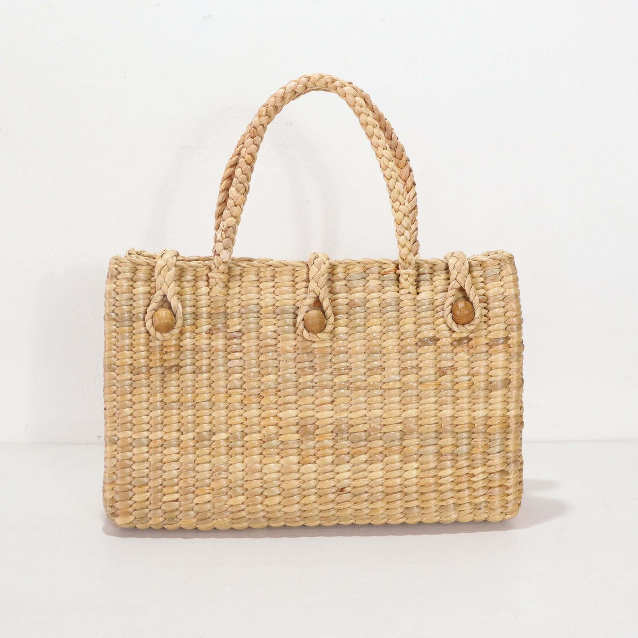 Nararee — seagrass handbag styled for summer beach outings