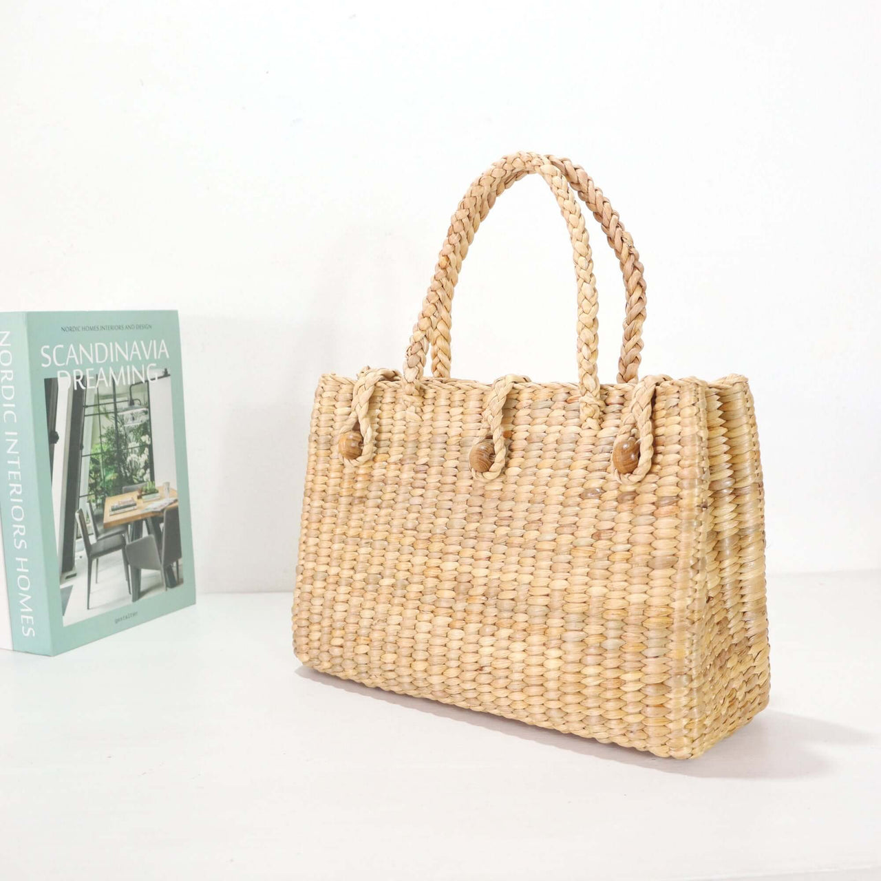Nararee — compact seagrass handbag for festivals and markets