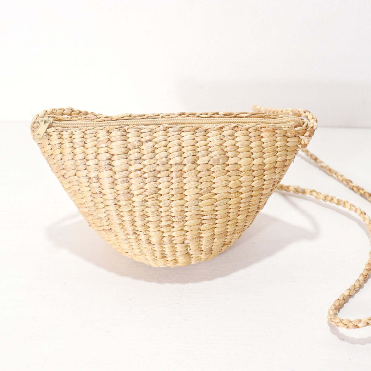 Tanaree — boho straw crossbody bag for everyday carry