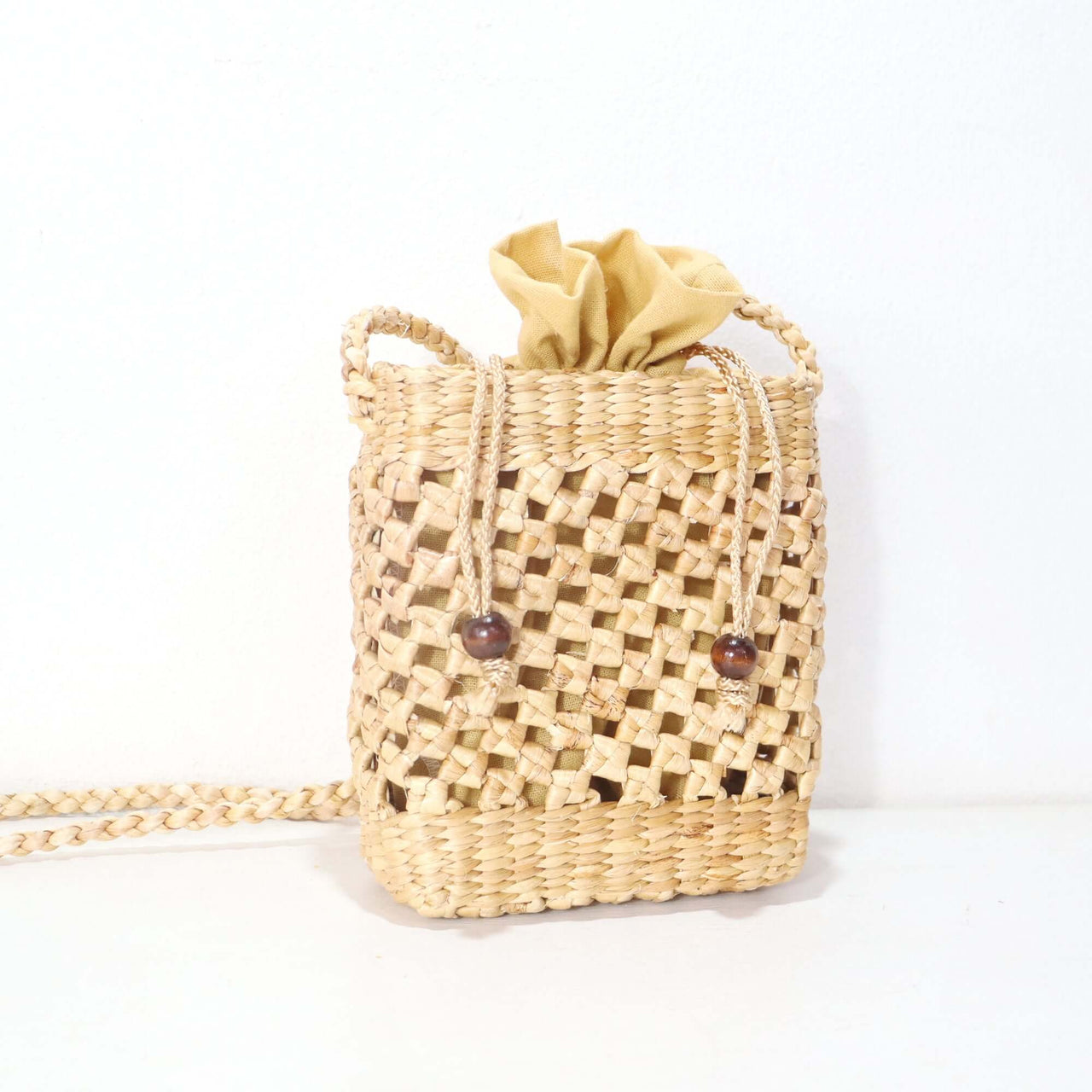 Talanee — boho straw crossbody bag for everyday carry