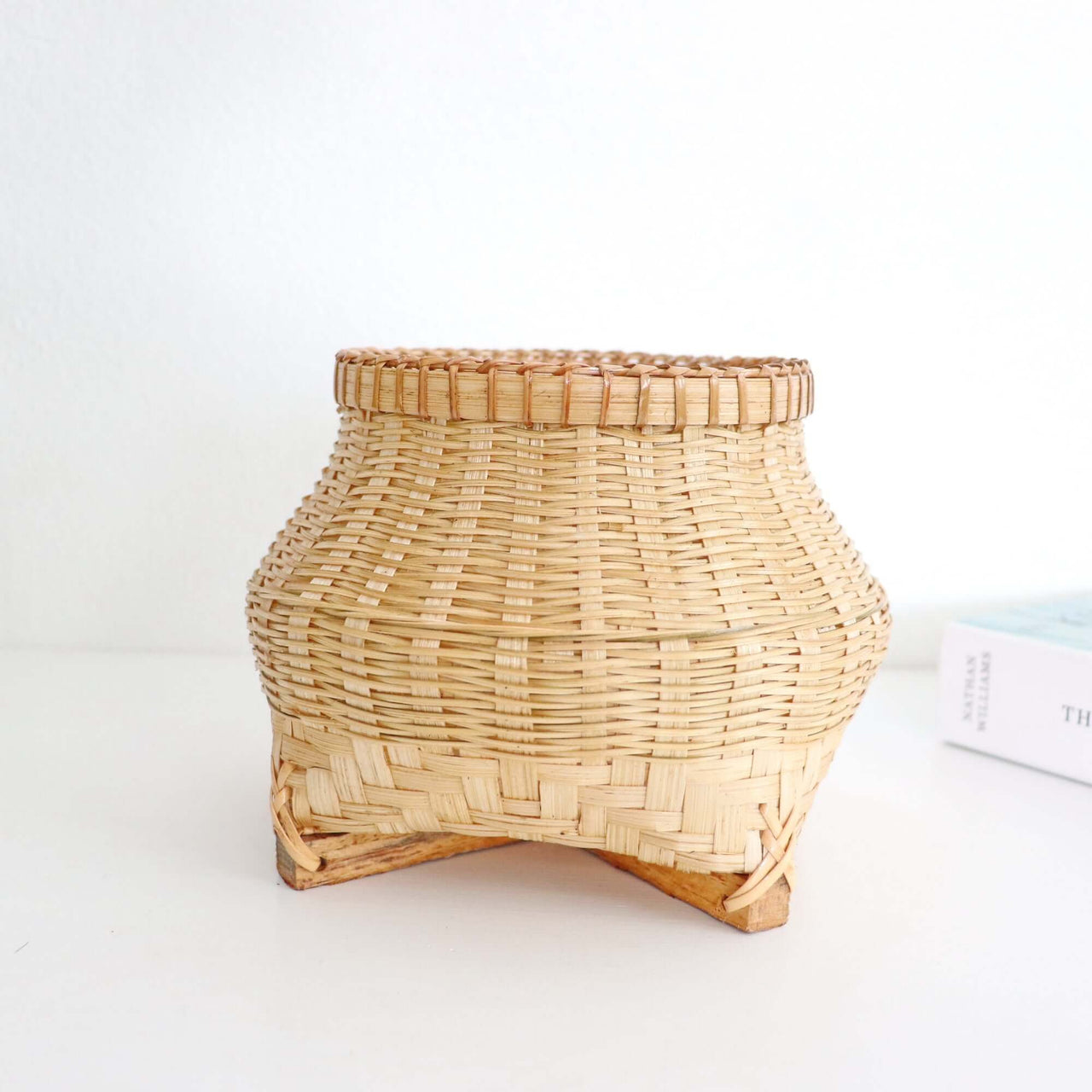 Vintage Lanna Bamboo Basket - RATIMA
