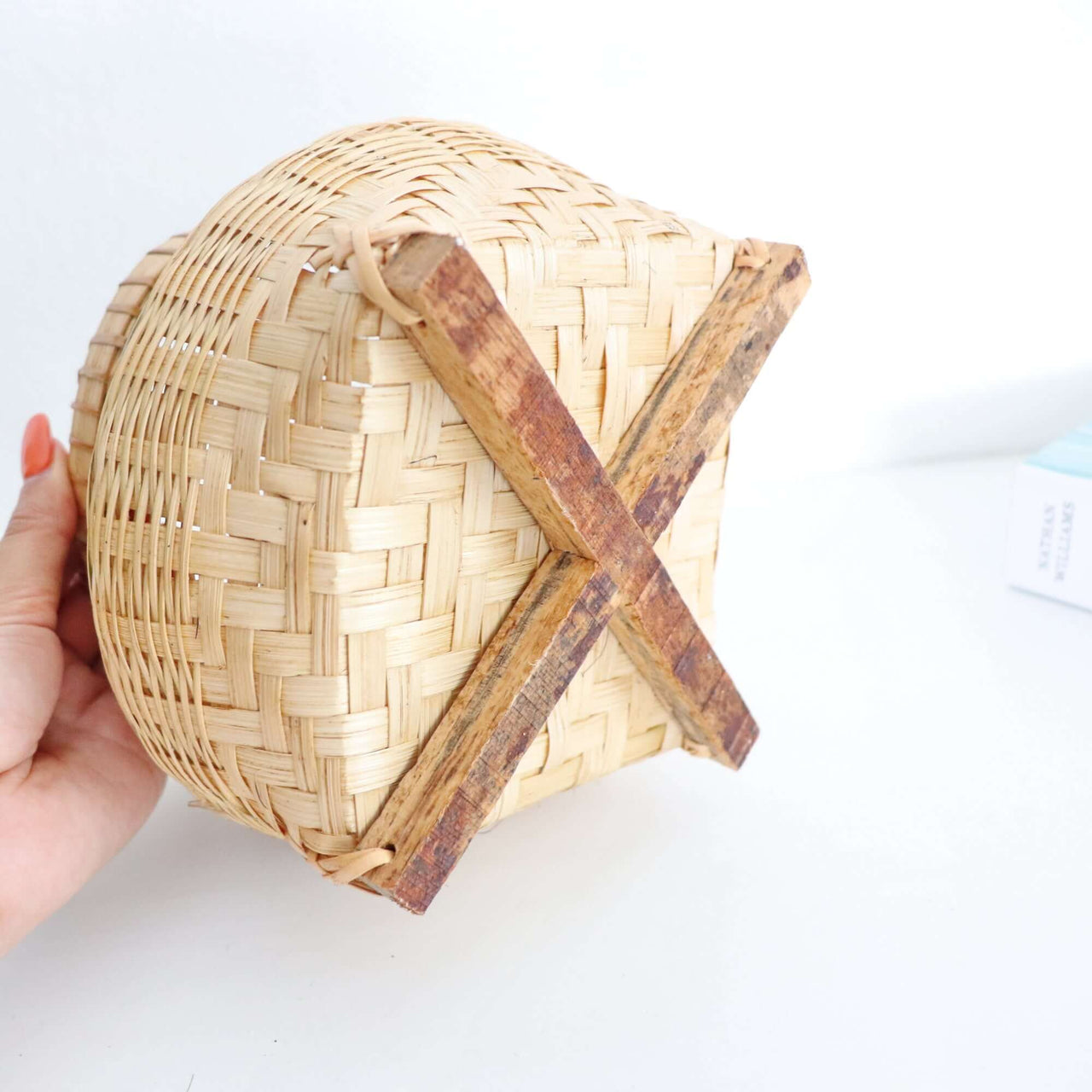 Vintage Lanna Bamboo Basket - RATIMA