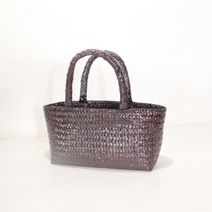 LINLADA – Red burgundy Top Handle Bag (Kajood)