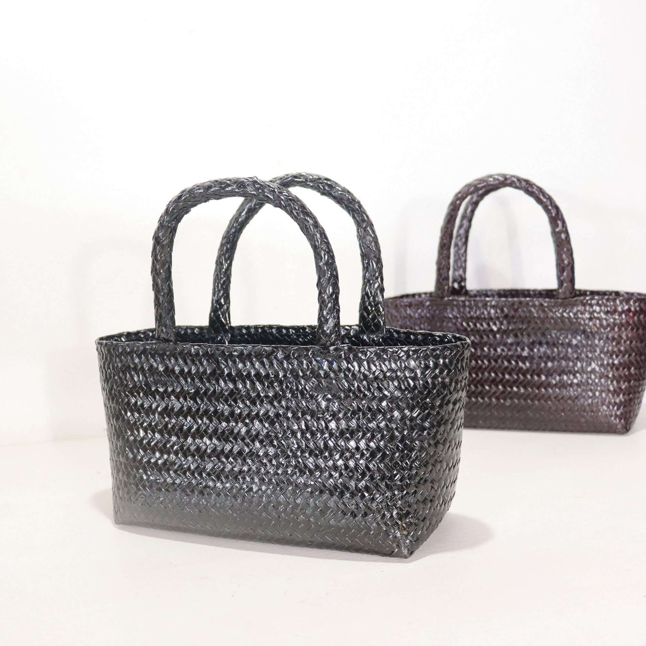 LINLADA — handwoven straw handbag with a soft, natural weave