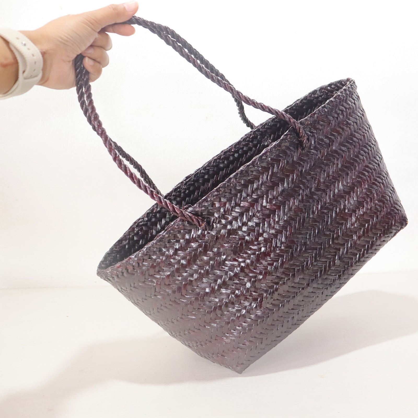 LINDA – Burgundy Shoulder Bag
