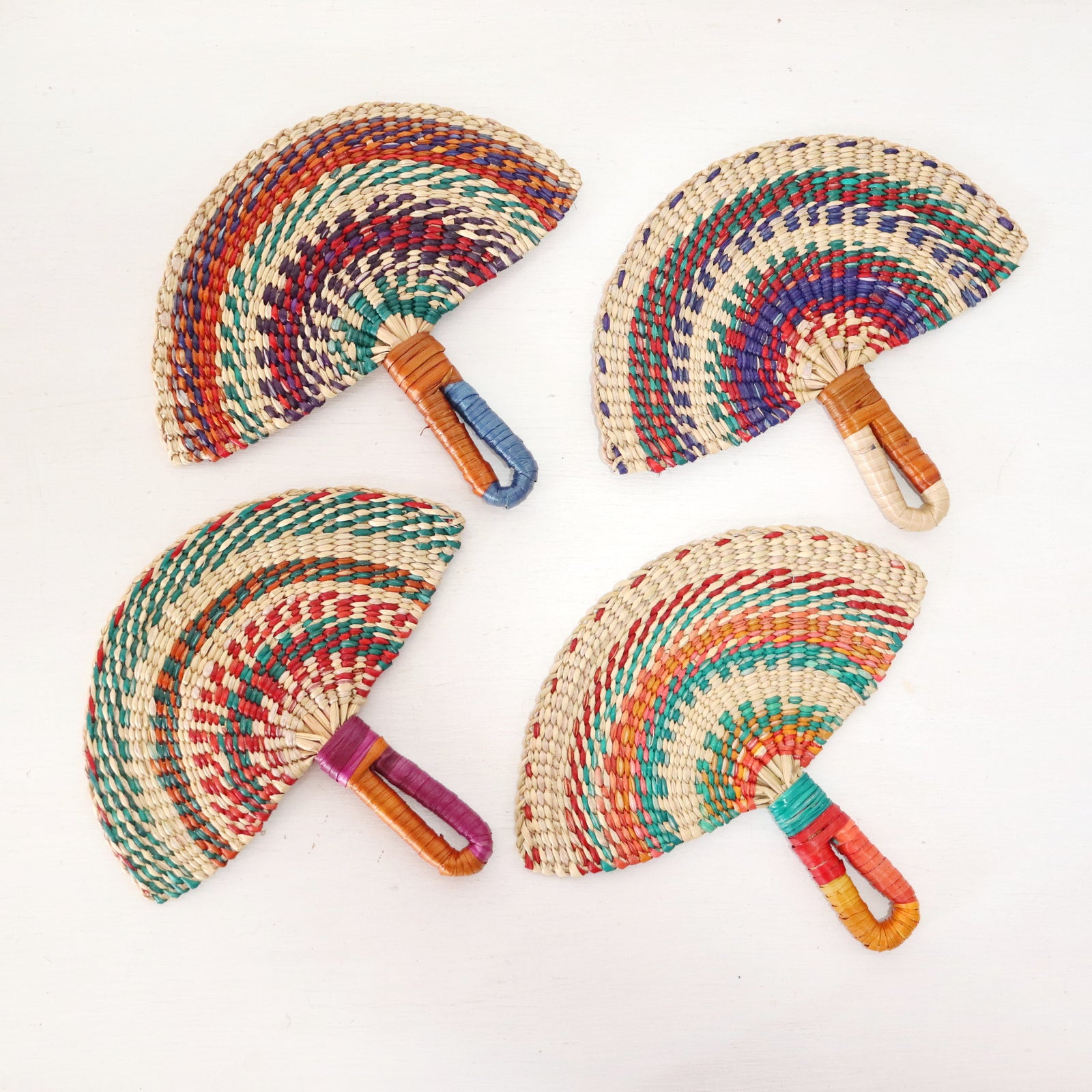 Handwoven Fan – Wall Hanging & Hand Fan