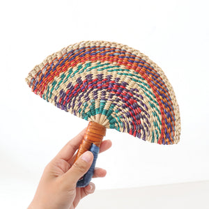 LA LA VAN – Handwoven Fan (Wall Hanging & Hand Fan)